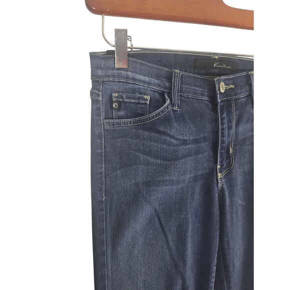 Kancan Jeans 26 Womens Mid Rise Skinny Leg Medium Wash Blue Bottoms - Picture 4 of 9
